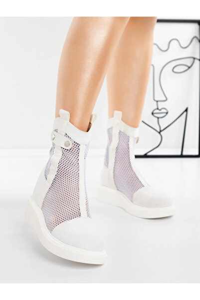 mei Women's Summer Boots 3AH60 White