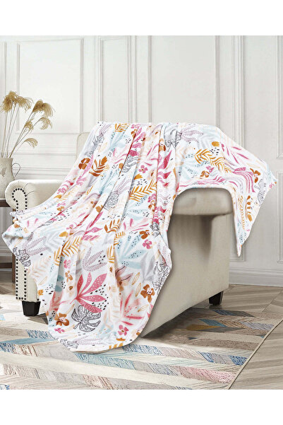 REDTAG بطانية أطفال مطبوع زهور وردية