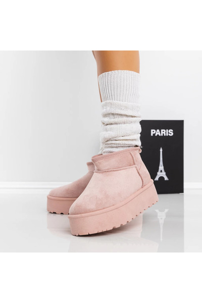 mei Γυναικείες Μπότες UG 3AGB8 Ροζ