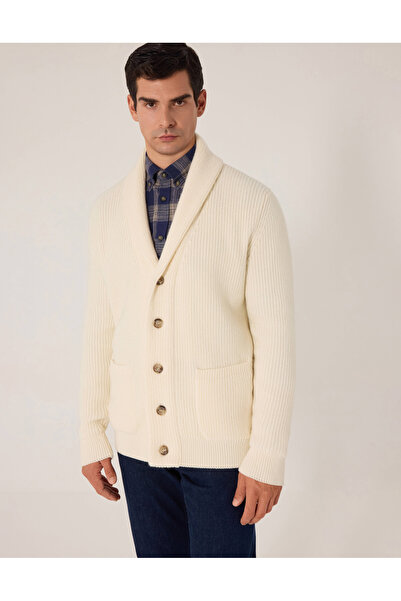 Sabri Özel Düğmeli Örgü Triko Hırka