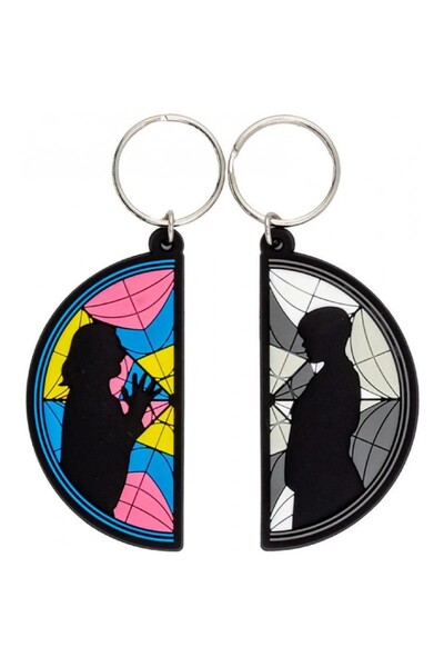 Pyramid الأربعاء (نافذة إينيد الأربعاء) سلسلة مفاتيح من البولي فينيل كلوريد (...