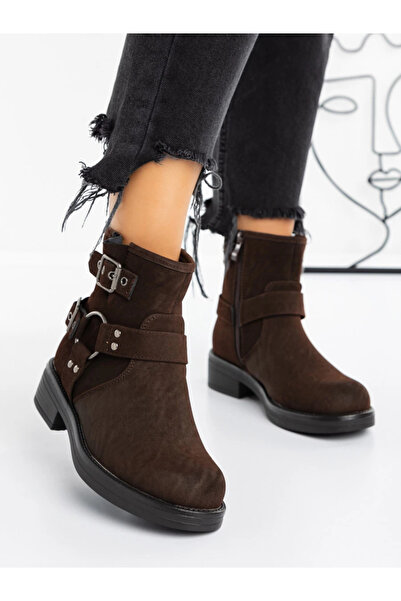 Bottega Γυναικείες Μπότες A796 Καφέ