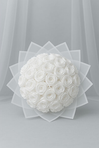 Bioren Kız İsteme Çiçeği, Söz Nişan Buketi Solmayan Yapay gül 41 Adet