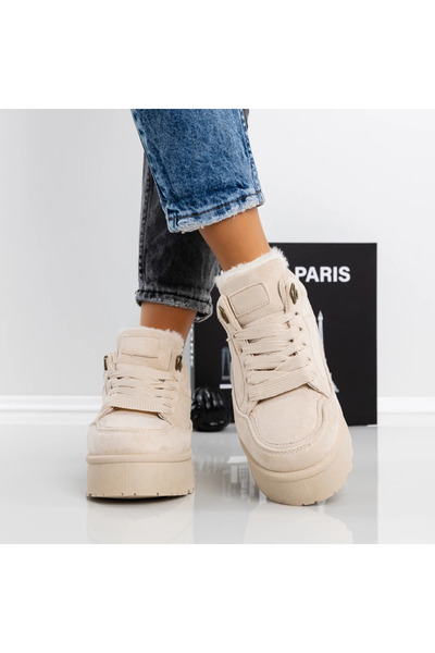 mei Γυναικείες Μπότες UG 3AXJ1 Μπεζ