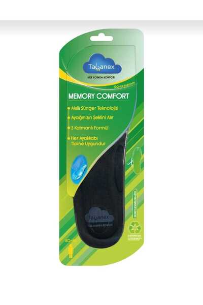 TABANEX Memory Comfort Tabanlık - Erkek 40-46 NUMARA