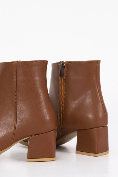 Mamito Ayakkabı AHM 002 Μποτάκια με χαμηλό τακούνι με φερμουάρ στο πλάι