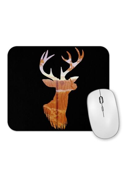 dekado Deer Silhouette Mouse Pad