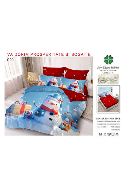 FIONNA.RO Fine Cotton Underwear With Elastic Christmas - Snowman And Gifts