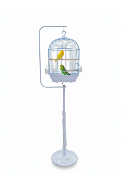 Bird's Bird cage with cage stand suitable for medium and small birds