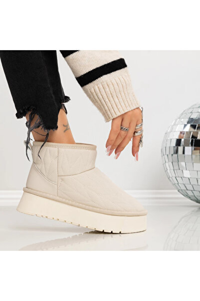 mei Γυναικείες Μπότες UG 8730-3 Μπεζ