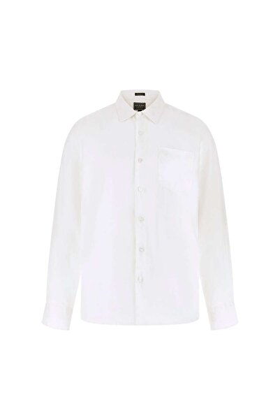 Guess Men's Shirt White