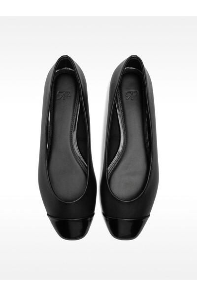 PARFOIS Kontrastlı Düz Babet