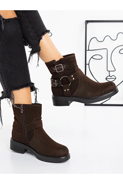 Bottega Γυναικείες Μπότες A796 Καφέ