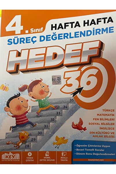 Key Kaliteli Eğitim Yayınları KEY YAYINLARI 4.SINIF HAFTALIK DENEME SINAVI