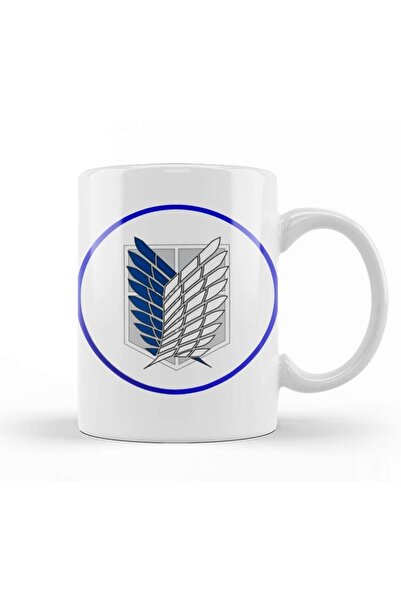 dekado كوب بورسلين بشعار Attack On Titan