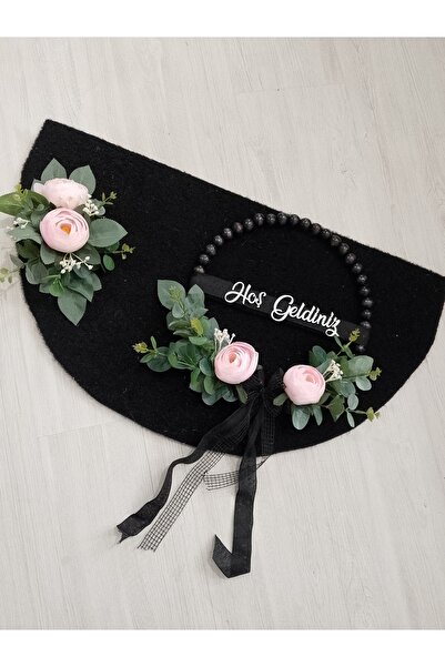 JollyShop Paspas takımlı kapı süsü seti ev hediyesi ev deor ürün