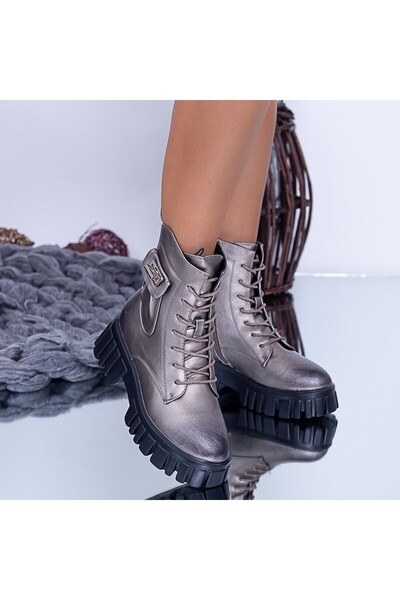 mei Women's Boots MX305 Guncolor