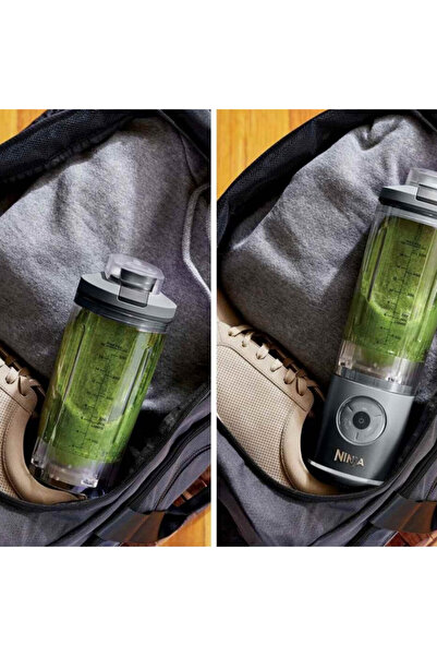 NINJA Portable blender Blast Max BC251EUGY, 14.4W, 570 ml, 19000 rpm, Ice crushing, 25 cycles, Gray