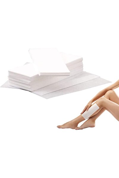 ToolHouse 100 Disposable Waxing Strips - Nonwoven Wax Paper for Body, Face & Eyebrows