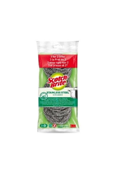 MATMEL سلك تنظيف الأطباق من إس. برايت، 3 قطع، 2 عبوة