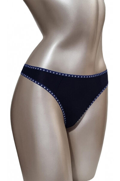 Ioana boutique Navy Blue Tanga Panty