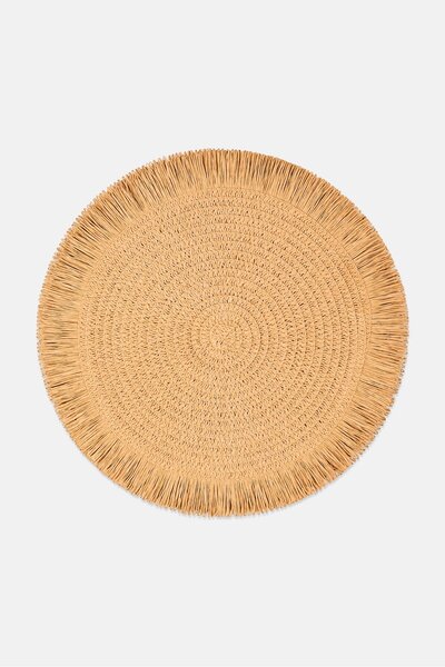 YOTO 4 Pieces Table Mats Set, Tan