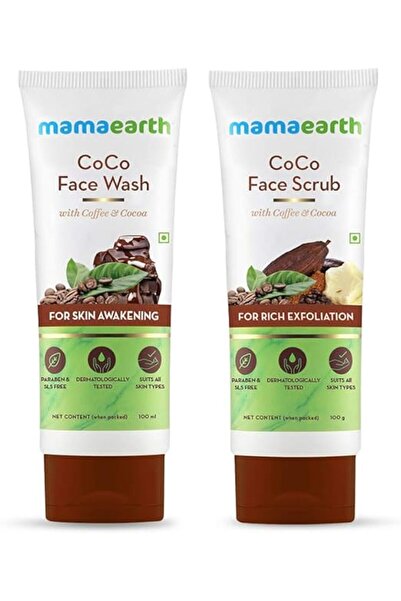 Mamaearth Coco Face Wash & Scrub Set (Coconut Extract)