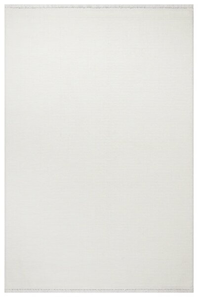 Akbel Halı Modena Mo1 Krem Sık Bukle Dokuma Akrilik Viskon Halı – Yumuşak, Antialerjik Salon & Koridor Halısı