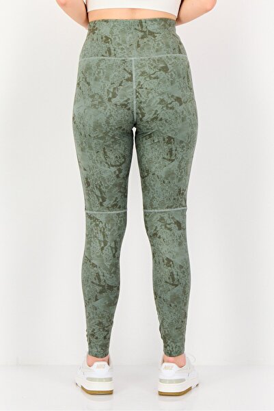 adidas Women Tight Fit Brand Logo Training Leggings, Sage Green