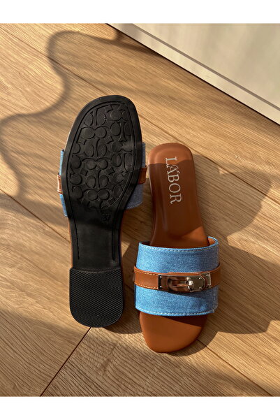 labor Selection Buckle Detail Soft Sole Women's Slippers