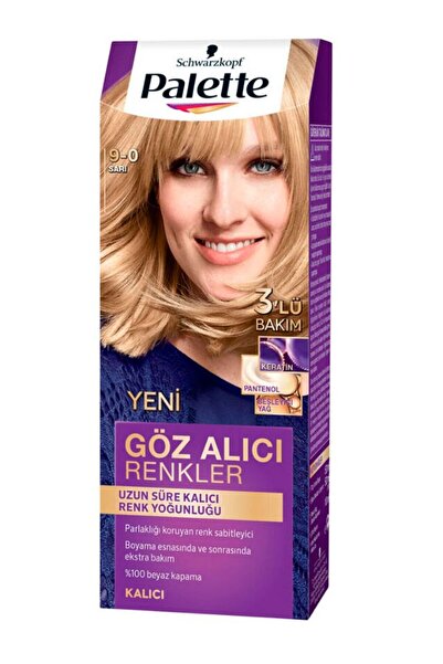 Palette Goz Alici Sari 9.0 3 Adet