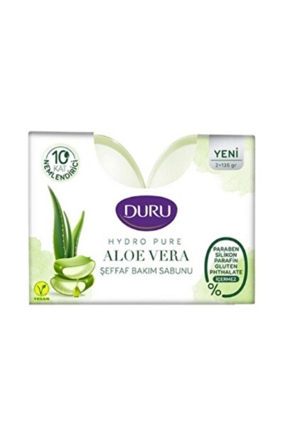Duru Hydro Pure Soap 2X135G Aloe Vera 4 Pieces
