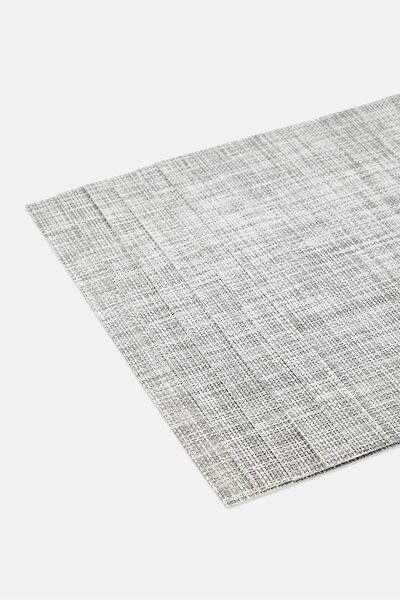 YOTO 6 Pieces Rectangular Placemats Set, Grey