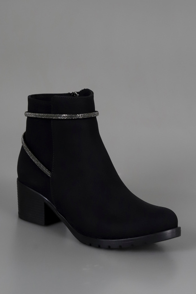 GİNZA SHOES Bln Ns200 Stone Striped Detail Half Boots