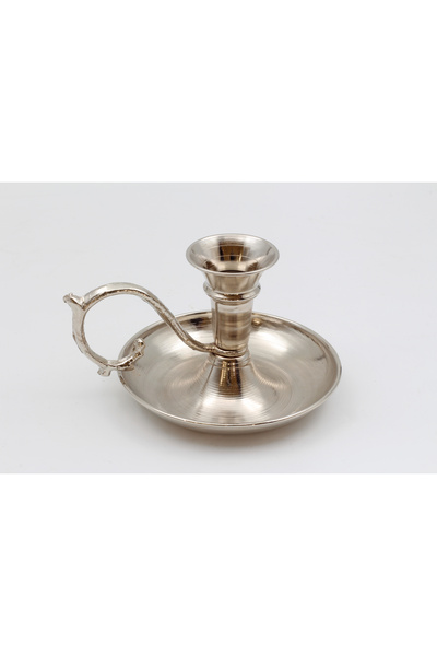 ANTEPSEPETİ GÜMÜŞ KAPLAMA BAKIR MUMLUK