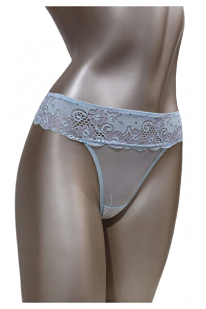 Ioana boutique Sky blue lace thong panty