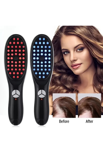 shopwave ​​Buharlı Titreşimli ve Kırmızı Mavi Işık Terapili Kafa ve Saç Bakım...