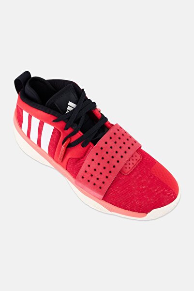 adidas Men Dame 8 Extply Lace Up Basketball Shoes, Red