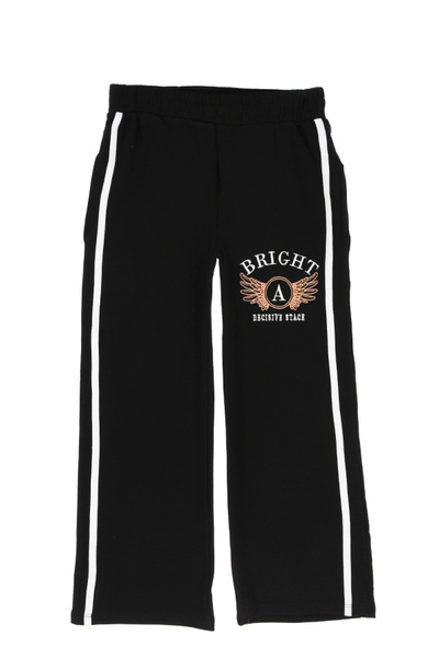 MODANINO Φόρμα για κορίτσια-Πάτος-2 Νήματα-Κέντημα Β με τύπωμα Φαρδύ πόδι 13-...