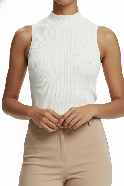 ON Stoned Sleeveless Knitwear Blouse