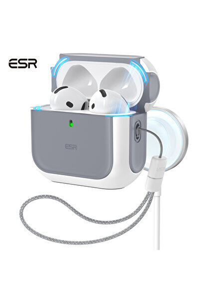 ESR Compatible with AirPods 4 (2024), Halolock Orbit Hybrid Magsafe Case
