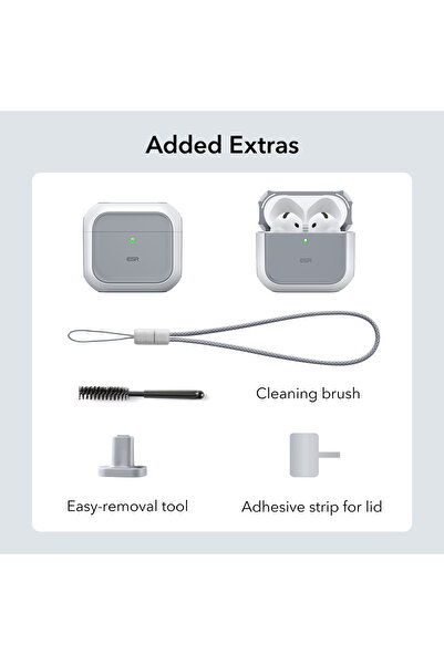 ESR Compatible with AirPods 4 (2024), Halolock Orbit Hybrid Magsafe Case