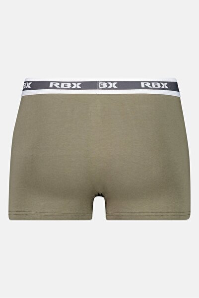RBX Men 3 Pieces Brand Logo Trunks, Multicolor