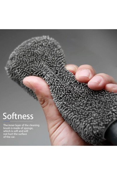 Carmind Mikrofiber Jant ve Egzoz Temizlik Fırçası CR15031