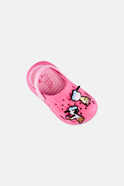 PEANUTS Toddlers Girl Slingback Clogs, Pink