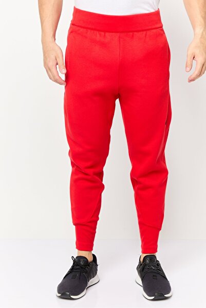 adidas Men Regular Fit Outdoor Sweatpants, Red