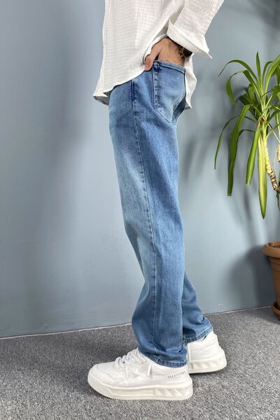 Alışveriş Sokağı Blue Jean - Denim Pants Slim Fit