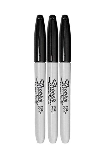 Sharpie 3-Piece Permanent Marker Black