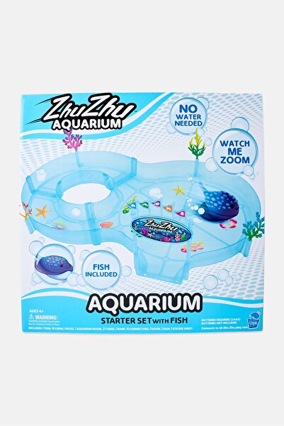 Zhu Zhu مجموعة بداية حوض السمك مع الأسماك