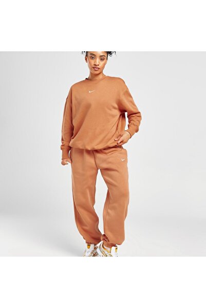 Nike Îmbrăcăminte sport Phoenix Fleece Oversized Hanorac casual pentru femei, bej, DQ5733 ASLAN SPORT